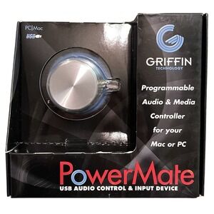 New - Griffin PowerMate Programmable USB Multimedia Controller for MAC/PC‎ 2002